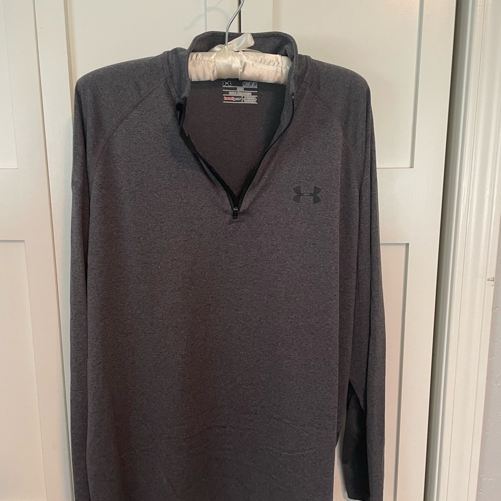 Under Armour Charcoal Long Sleeve Pullover